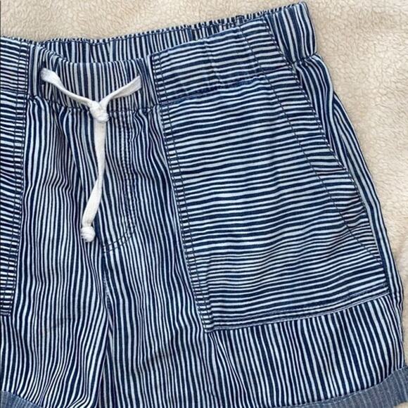 Miami Nautical Striped Drawstring Waist Shorts | Sz S - Picture 3 of 5